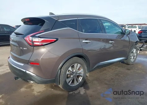 2018 Nissan Murano Sl из США, поврежденный, VIN 5N1AZ2MH6JN169087